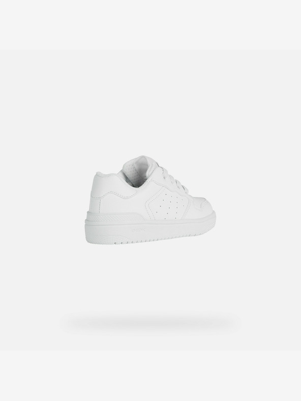 Geox Biele dievčenské tenisky Geox Washiba