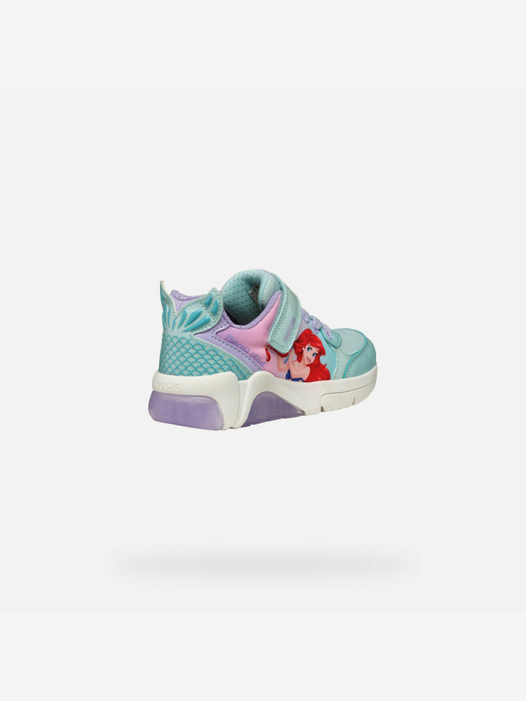 Geox Tyrkysové dievčenské tenisky Geox Fadinlight