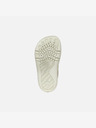 Geox Krémové dievčenské barefoot tenisky Geox Steppieup