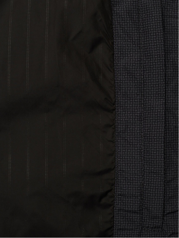 Geox Tmavošedá pánska bunda Geox Vincit