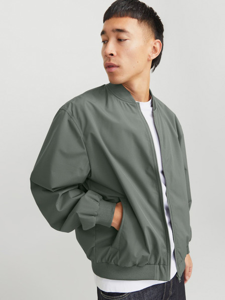 Jack & Jones Zelená Jack & Jones Pánska bunda Jack & Jones JJECHARGE