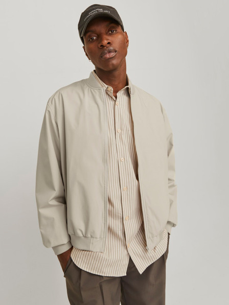 Jack & Jones Jack & Jones JJECHARGE Pánska bunda Bomber Beige