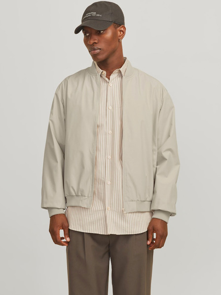 Jack & Jones Jack & Jones JJECHARGE Pánska bunda Bomber Beige