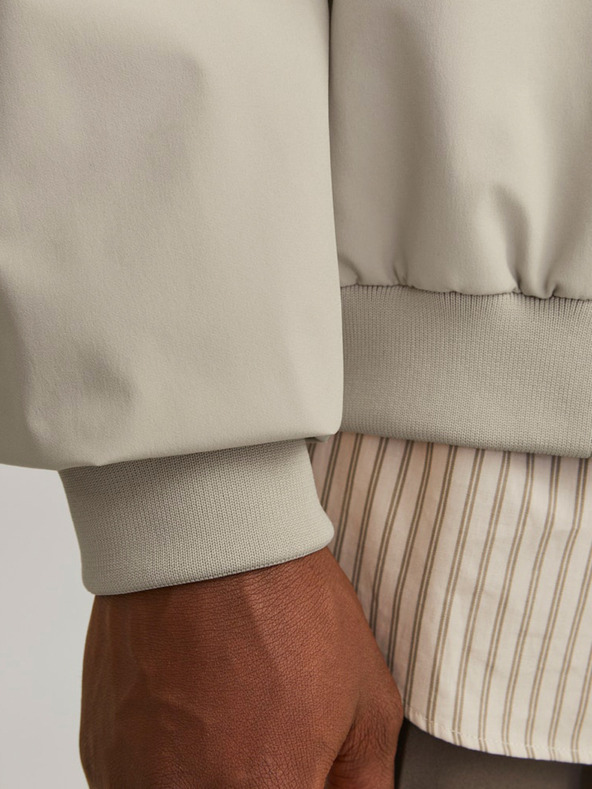 Jack & Jones Jack & Jones JJECHARGE Pánska bunda Bomber Beige