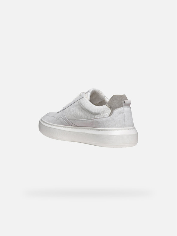 Geox Krémové pánske tenisky Geox Deiven