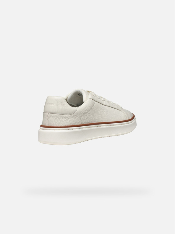 Geox Biele pánske tenisky Geox Zackerty