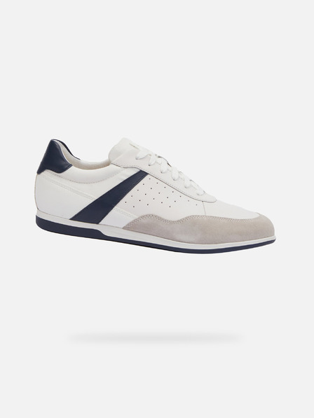 Geox Biele pánske tenisky Geox Renan