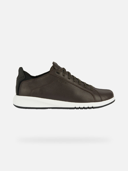 Geox Hnedé pánske tenisky Geox Aerantis