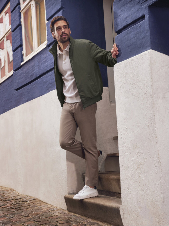 Geox Biele pánske tenisky Geox Spherica Ecub-1