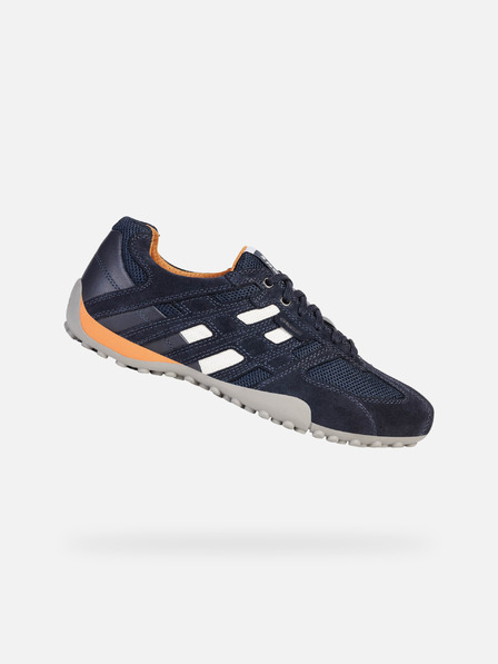 Geox Tmavomodré pánske tenisky Geox Snake