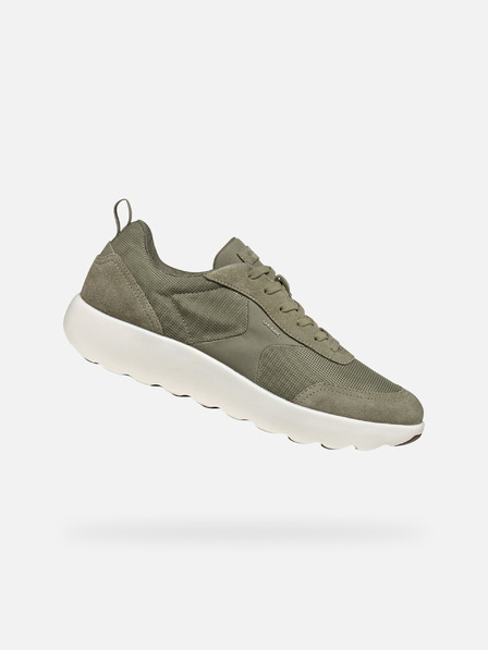 Geox Svetlozelené pánske tenisky Geox Xtors