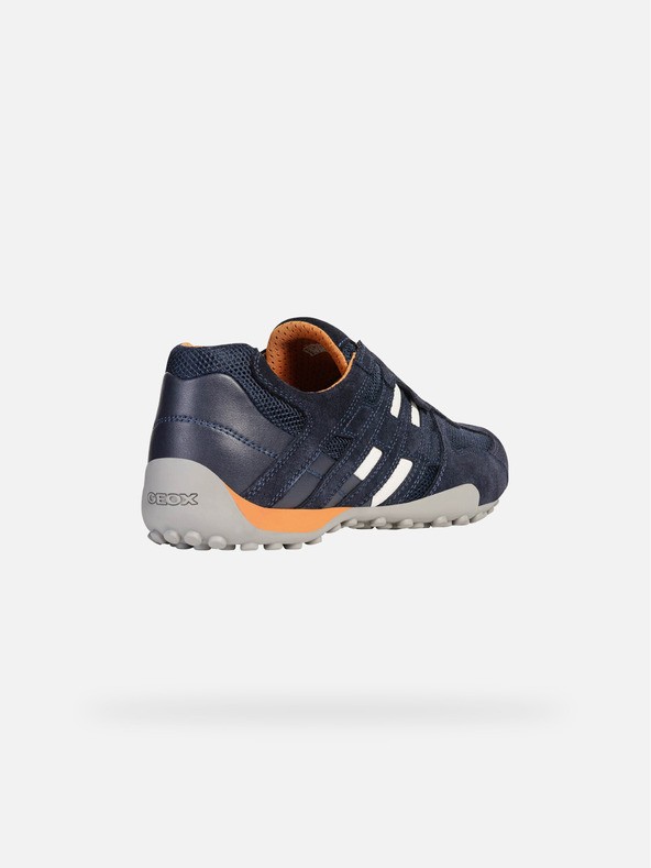 Geox Tmavomodré pánske tenisky Geox Snake