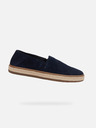 Geox Tmavomodré pánske slip on espadrilky Geox Pantelleria