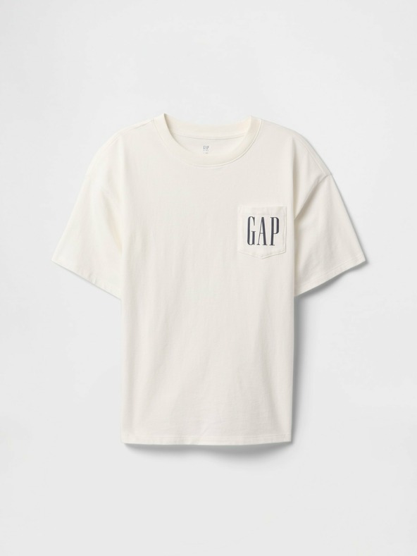GAP Detské tričko s logom Pocket GAP