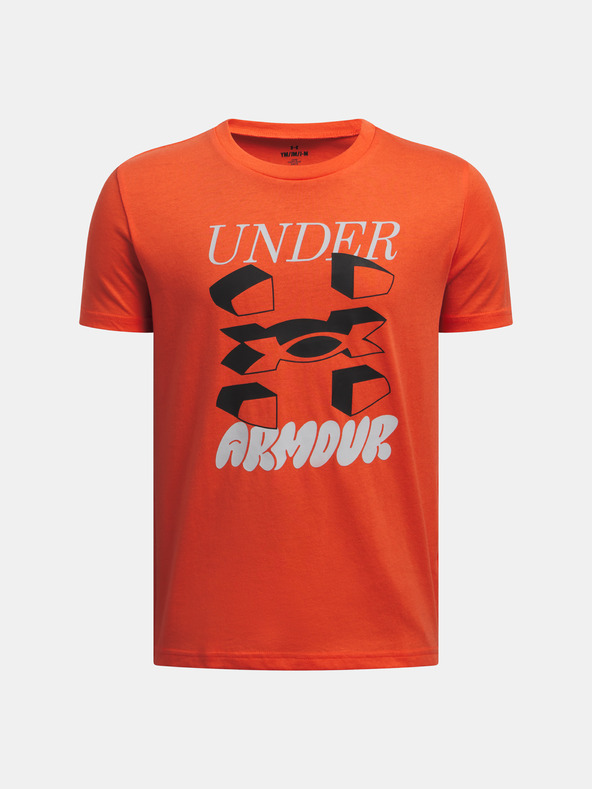 Under Armour Chlapčenské tričko Under Armour UA B SPLIT BIG LOGO SS