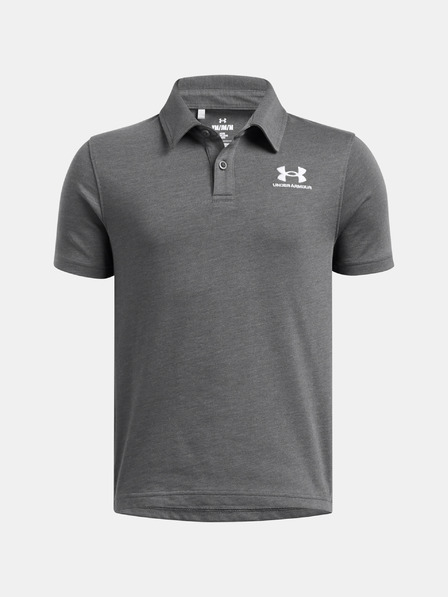 Under Armour Chlapčenské tričko Under Armour UA B Icon Polo-GRY