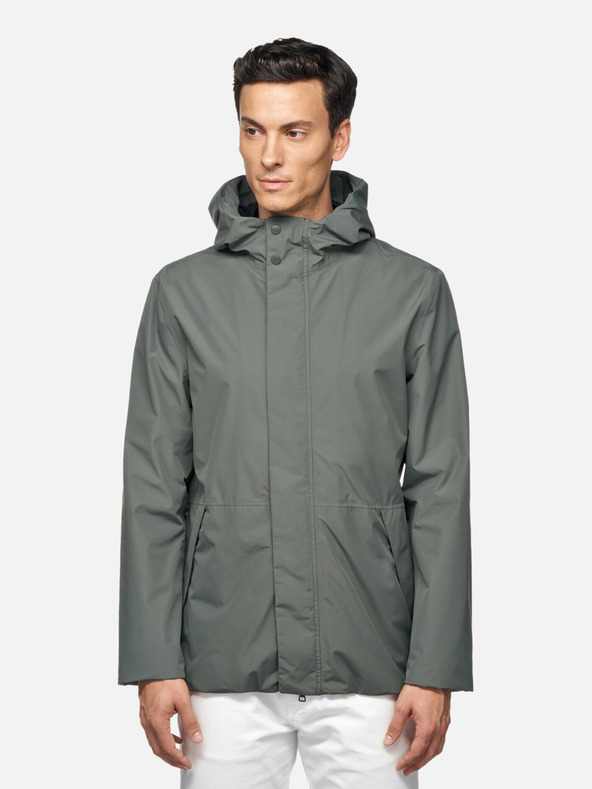 Geox Khaki pánska bunda Geox Doray