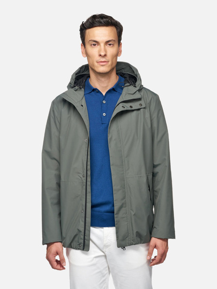 Geox Khaki pánska bunda Geox Doray