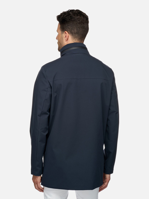 Geox Tmavomodrá pánska bunda Geox Spherica