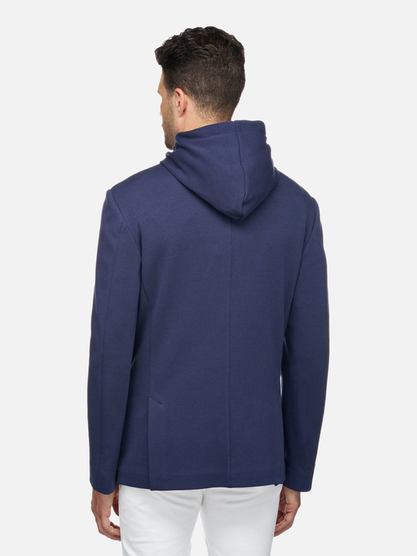 Geox Tmavomodrá pánska športová bunda Geox