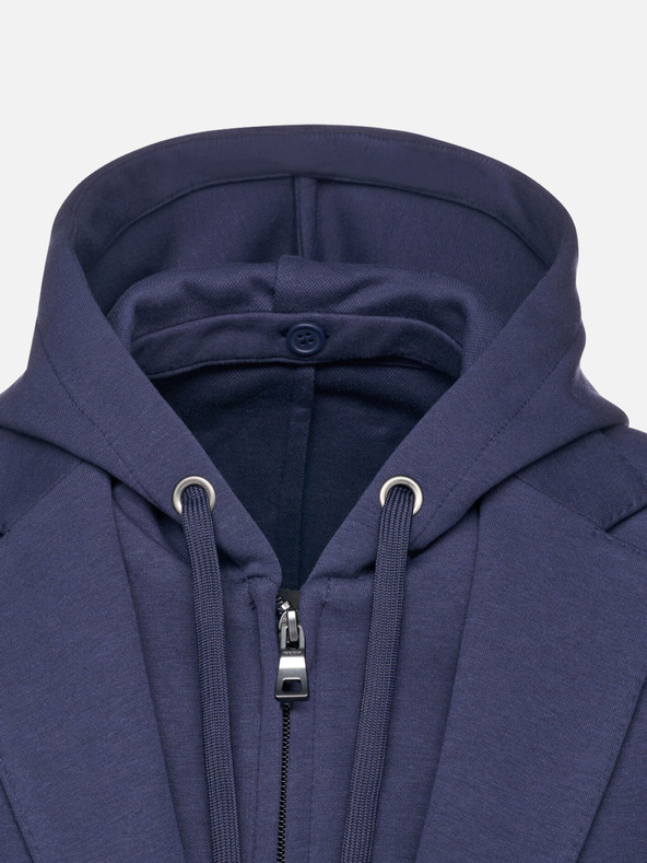 Geox Tmavomodrá pánska športová bunda Geox