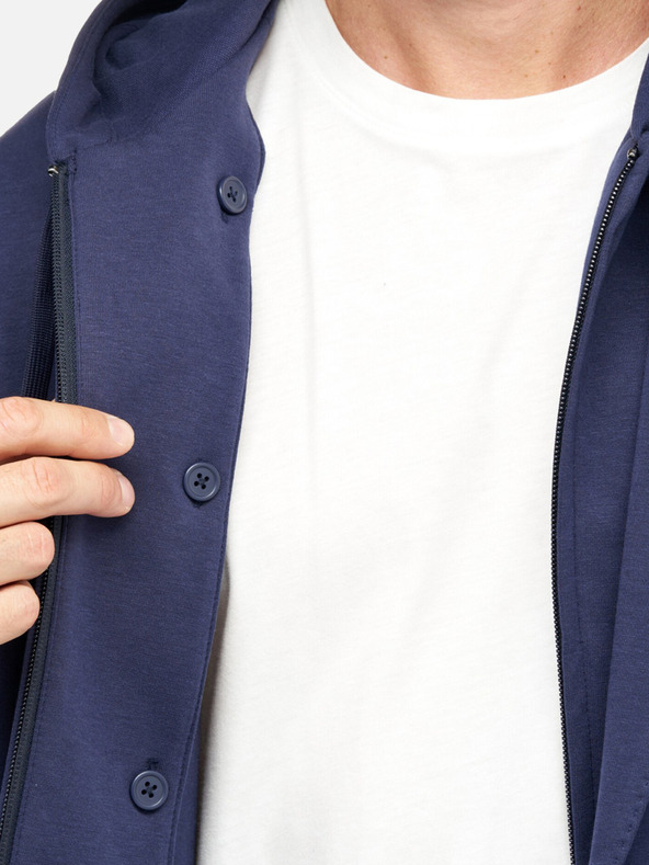 Geox Tmavomodrá pánska športová bunda Geox