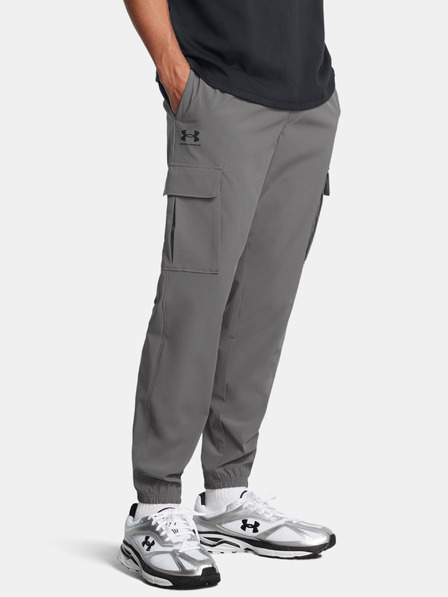 Under Armour Pánske športové nohavice Under Armour UA Vibe Woven Cargo Pants-GRY