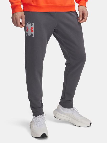 Under Armour Pánske tepláky Under Armour UA Rival Terry Logo Jogger
