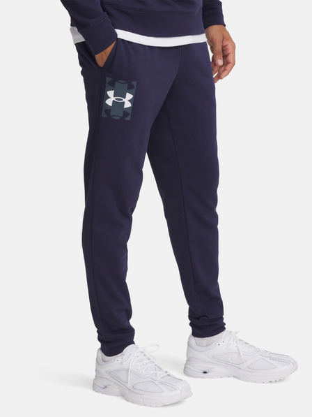 Under Armour Pánske tepláky Under Armour UA Rival Terry Logo Jogger