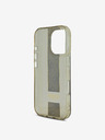 Guess Guess IML Middle 4G Stripe Zadný kryt pre iPhone 16 Pro Max Brown