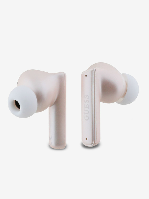 Guess Bezdrôtové slúchadlá Guess Capsule ANC/ENC TWS ružové