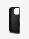 Guess Guess PU Grained Classic Logo MagSafe zadný kryt pre iPhone 16 Pro Max Black