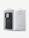 Guess Guess PU Grained Classic Logo MagSafe zadný kryt pre iPhone 16 Pro Max Black