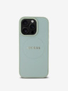 Guess Guess PU Grained Classic Logo MagSafe zadný kryt pre iPhone 16 Pro Green