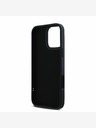 Karl Lagerfeld Karl Lagerfeld 3D gumový zadný kryt s trblietavým logom pre iPhone 16 Pro čierny