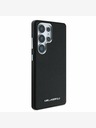 Karl Lagerfeld Karl Lagerfeld PU Saffiano Metal Logo and Frame Back Cover pre Samsung Galaxy S25 Ultra Black
