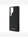 Karl Lagerfeld Karl Lagerfeld PU Saffiano Metal Logo and Frame Back Cover pre Samsung Galaxy S25 Ultra Black