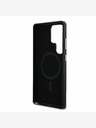 Karl Lagerfeld Karl Lagerfeld PU Saffiano Metal Logo and Frame Back Cover pre Samsung Galaxy S25 Ultra Black