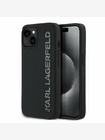 Karl Lagerfeld Zadný kryt Karl Lagerfeld 3D Rubber Glitter Logo pre iPhone 13 Black