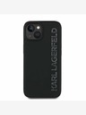 Karl Lagerfeld Zadný kryt Karl Lagerfeld 3D Rubber Glitter Logo pre iPhone 13 Black