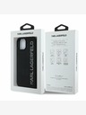 Karl Lagerfeld Zadný kryt Karl Lagerfeld 3D Rubber Glitter Logo pre iPhone 13 Black