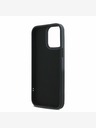Karl Lagerfeld Karl Lagerfeld 3D gumový zadný kryt s trblietavým logom pre iPhone 15 Pro čierny