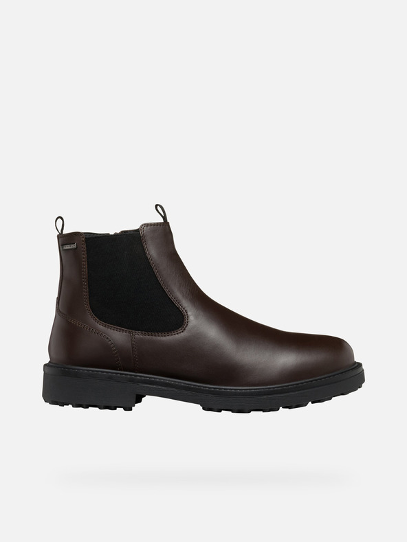 Geox Hnedé pánske členkové tenisky Geox Lagorai + Grip A