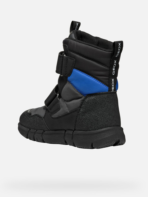 Geox Šedé chlapčenské členkové topánky Geox Flexyper B Abx