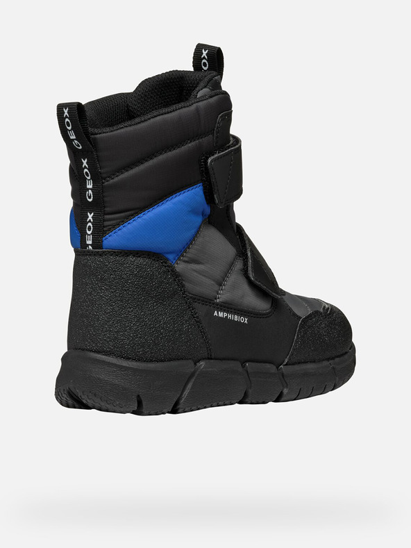 Geox Šedé chlapčenské členkové topánky Geox Flexyper B Abx