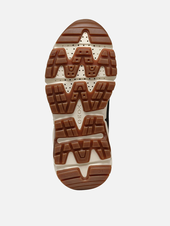 Geox Tmavomodré chlapčenské členkové topánky Geox Flexyper Plus