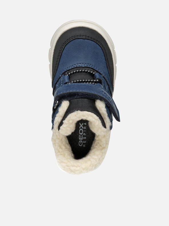 Geox Modré chlapčenské zimné topánky Geox Willaboo B Ab