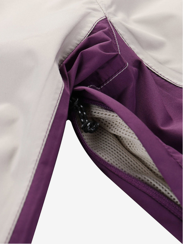 ALPINE PRO Dámska membránová bunda ALPINE PRO IMPECA šedá