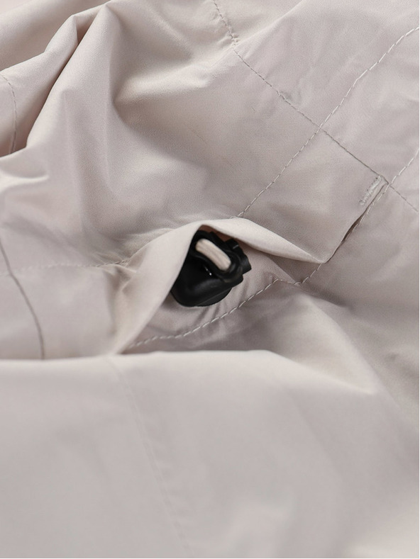 ALPINE PRO Dámska membránová bunda ALPINE PRO IMPECA šedá