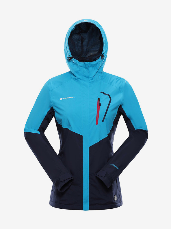 ALPINE PRO Dámska ptx membránová bunda ALPINE PRO IMPECA modrá